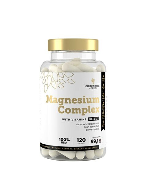 Magnesio naturale con vitamine B6 e D3