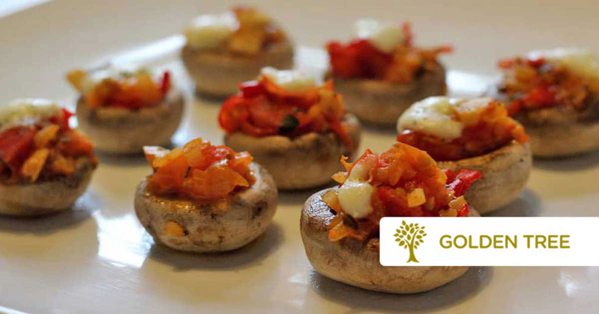 Funghi champignon ripieni – ricetta vegetariana