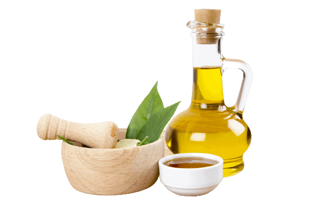 una maschera casalinga con miele e olio d’oliva