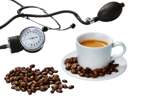 La caffeina alza la pressione sanguigna